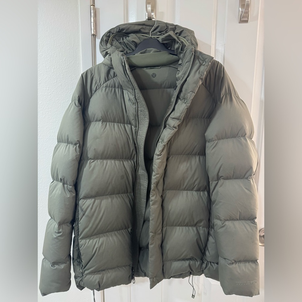 Lululemon Green Puffer Jacket